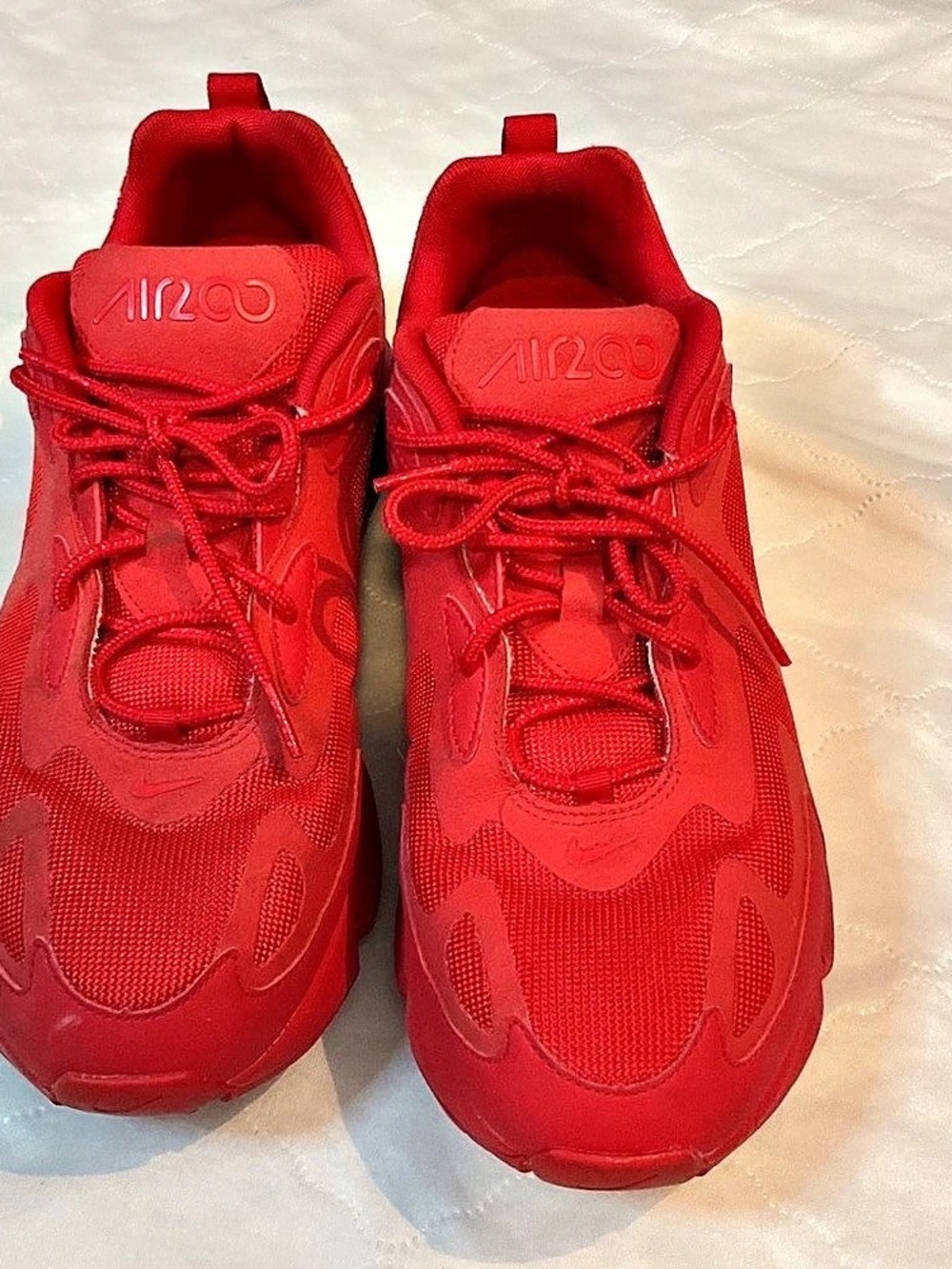 Nike Air Max 200 Men's Athletic Shoes Red US 12